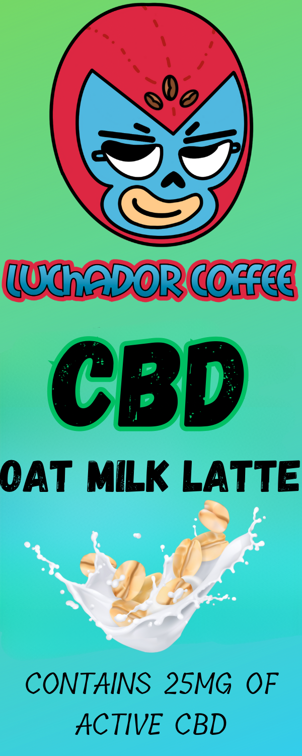 CBD Oat Milk Latte