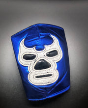 Load image into Gallery viewer, Blue Demon Luchador Face Mask
