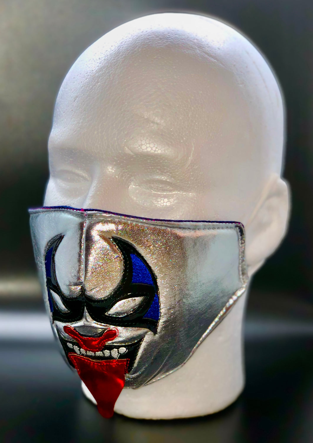 Psycho-Clown Luchador Face Mask