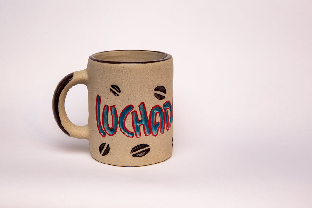 Luchador Coffee Handmade Mug